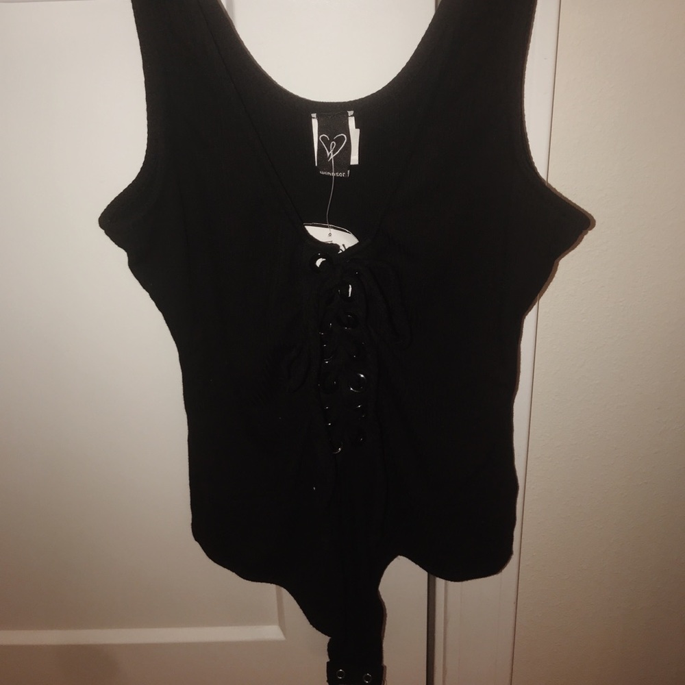 Black bodysuit